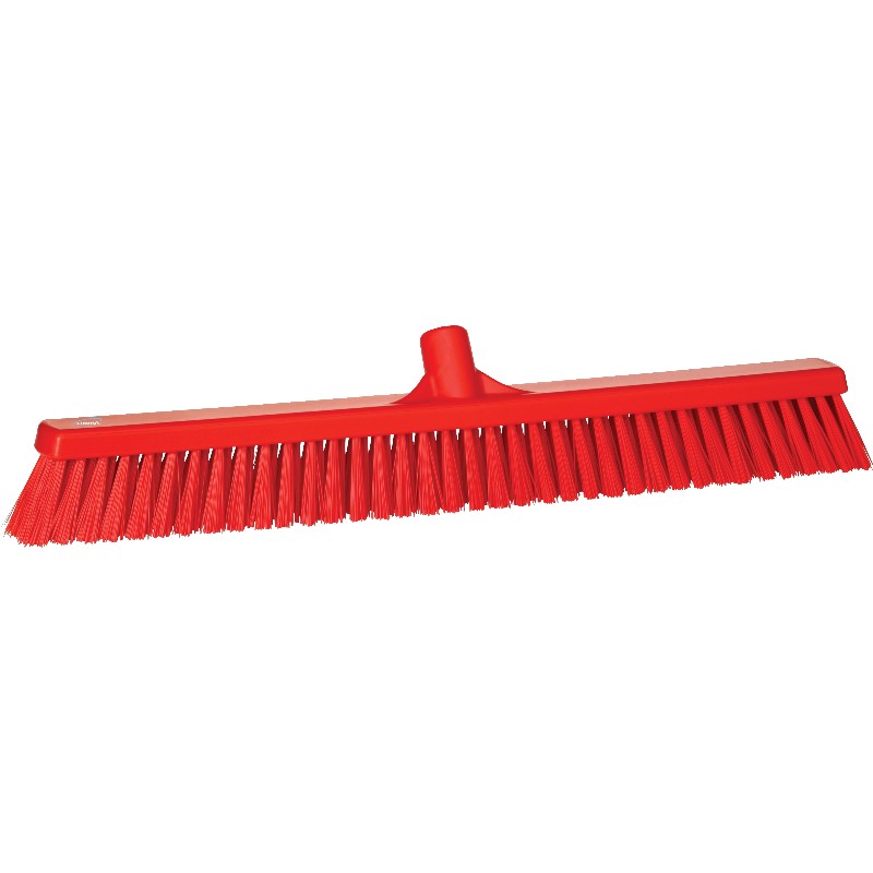 Vikan® Vloermop - Zachte en harde polyestervezels - Rood - 61 cm